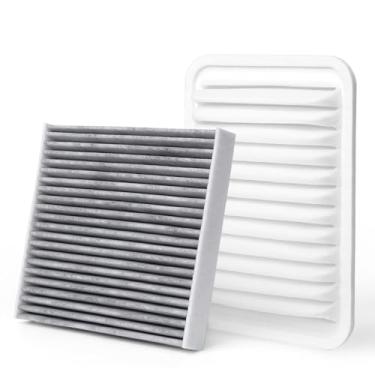 Imagem de Kit de filtro de ar de motor de cabine serve para VIBE 2009-2010, 2016 IM, 2008-2014 XD, 2009-2019 COROLLA, 2009-2014 MATRIX, 2006-2018 YARIS