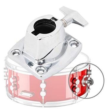 Imagem de KIMISS Suporte de Kit de Bateria de Liga de Zinco, Placa Base, Braçadeira de Suporte de Prato para Instrumentos de Percussão, Braçadeira Ajustável para Braços de 5" a 1-1/4", Solução de Hardware