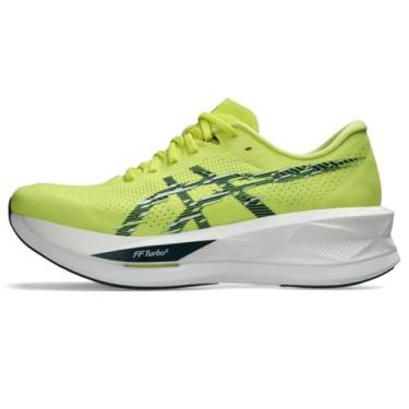 Imagem de ASICS Tênis de corrida masculino SONICBLAST, Citron/azul-petróleo tranquilo, 40
