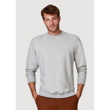Imagem de Blusão  Hering Básico Em Moletom Com Modelagem Comfort Masculino-Masculino