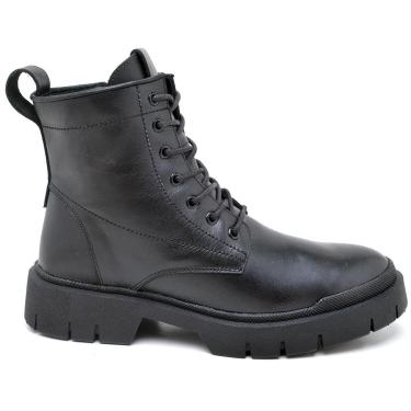 Imagem de Bota Coturno Classíca Linha Lisboa Cano Médio Couro Látego-Masculino