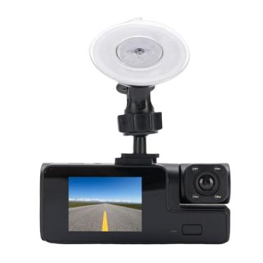 Imagem de Diyeeni WiFi Dash Cam Frontal e Interna, Câmera de Lente Dupla 1080P + 720P para Carros, Câmera de Segurança Frontal e Interna Com Cartão de 32 GB, Visão Noturna, Sensor G, Gravação de