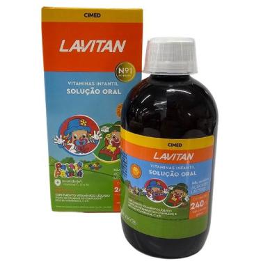 Imagem de Suplemento Vitamínico Infantil Patati Patata Líquido Laranja Lavitan C