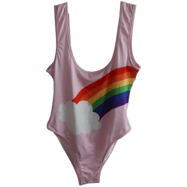 Imagem de Body Arco-Íris Elastano Tamanho Único Festive