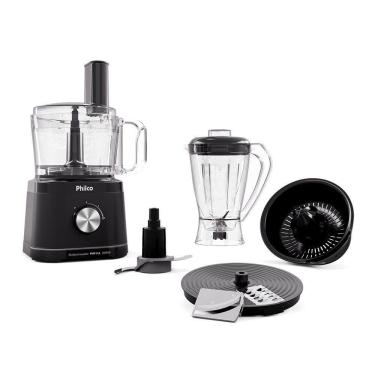 Imagem de Multiprocessador De Alimentos Philco Concept PMP11A 5 Em 1 1000W Preto 110V