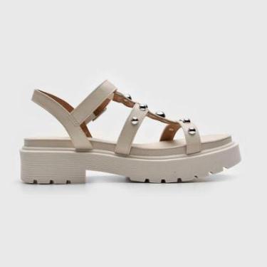 Imagem de Sandália Feminino Vizzano Papete Off White - BRANCO OFF 33-Feminino