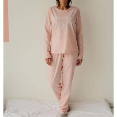 Imagem de Pijama Longo Algodão Laibel 15.802285 Rosa-Feminino
