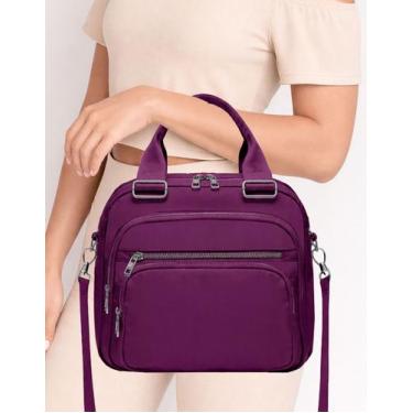 Imagem de Bolsa Feminina Grande Estilo Mochila para Passeio e Trabalho - M3M, Un