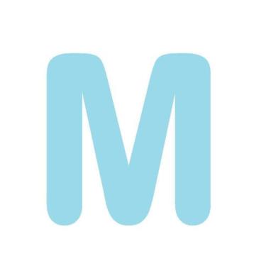 Imagem de Letras em EVA Alfabeto Azul Claro - 14cm - Extra Festas, M