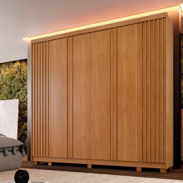 Imagem de Guarda-roupas Arezzo 6 Portas 6 Gavetas Benetil Móveis Cinamomo