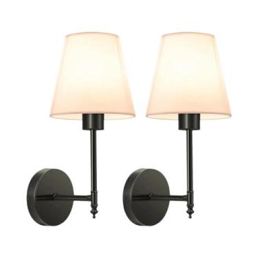 Imagem de Luminária De Parede LED Retro RGB Regulável Recarregável Com Controle 