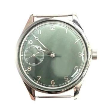 Imagem de Relógio Mecânico Manual Masculino À Prova d'Água Em Aço Inoxidável De 