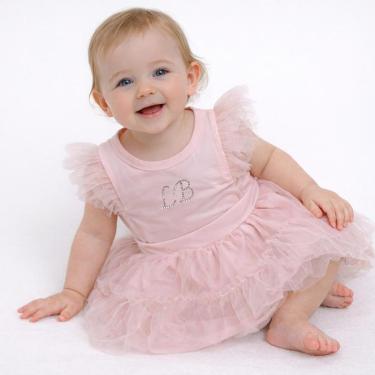 Imagem de Conjunto Menina Blusa + Saia Tule Forrada Verão Lessa B9434-Feminino