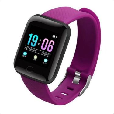 Imagem de Relógio Inteligente Smartwatch D13 Roxo Multi-esportes