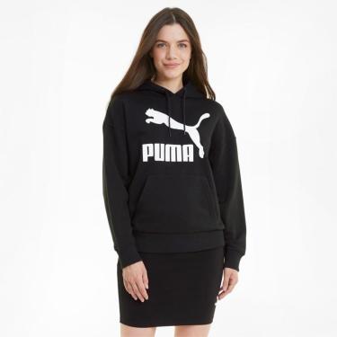 Imagem de Moletom Puma Capuz Classics Logo Feminino-Feminino