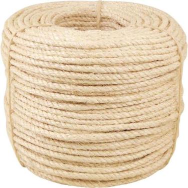 Imagem de Corda de Sisal 6 mm x 220 m, 3 Pernas, Vonder