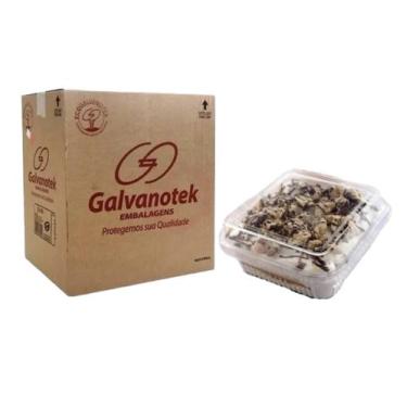 Imagem de Embalagem doce g650 m 3 cx 300 un 200 ml bolo quadrada - GALVANOTEK