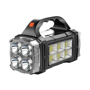 Imagem de Lanterna LED Recarregável De Dupla Cabeça 200.000LM Super Brilhante Ho