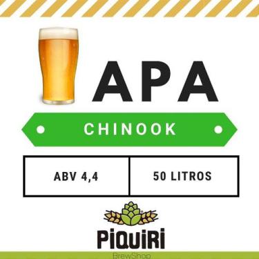 Imagem de Kit de Insumos para Fabricação de Cerveja Artesanal 50L APA Chinook - 