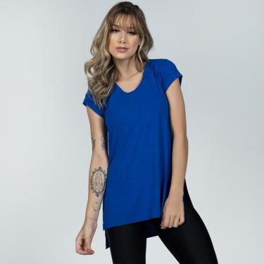 Imagem de Blusa Fitness Feminina Sobre Legging Lisa Longa Academia Tapa Bumbum-Feminino