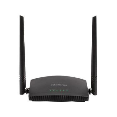 Imagem de Roteador Intelbras RF 301K 300Mbps - 2 Antenas 3 Portas, Preto