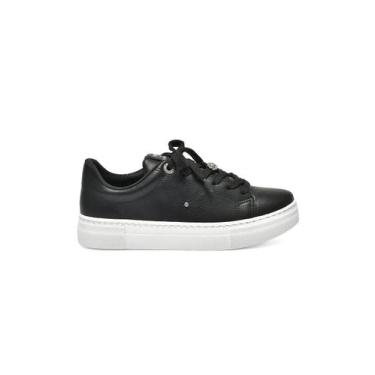 Imagem de Tênis Feminino Via Marte Casual Preto, 34