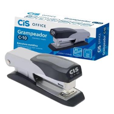 Imagem de Grampeador C-10 Metallic Até 25 Folhas - Cis
