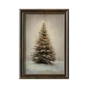 Imagem de Arte De Parede Vintage De Natal Estilo Fazenda, Pinturas De Férias De 