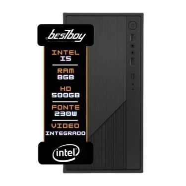 Imagem de Computador BestPC Intel Core i5 8GB RAM HD 500GB Windows 10 Trial HDMI
