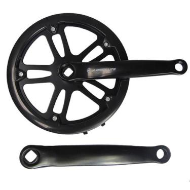 Imagem de Pedivela Absolute 44d 170mm ponta quadrada preto com protetor de corre