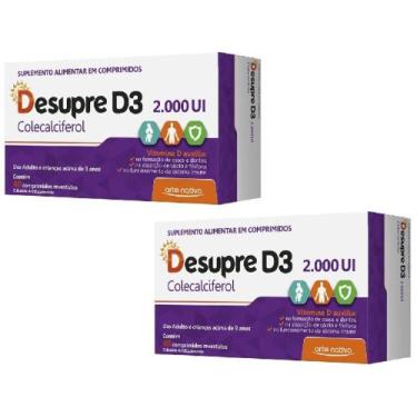 Imagem de Desupre D3 2000ui 2x40 Comprimidos Vitamina D Arte Nativa