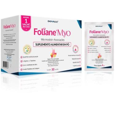 Imagem de Foliane myo com 30 sachês de 4g sabor pink lemonade - DOVALLE