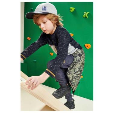 Imagem de Boné Infantil Moletom/Malha Denim Luc.boo, P