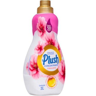 Imagem de Amaciante de Roupas e Tecidos, Concentrado Plush 1 Litro - Rende até 5