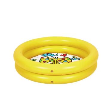 Imagem de Piscina Infantil Sunway 61cm Material Resistente Base Colorida Amarela Sun Way