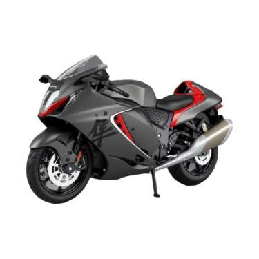Imagem de Modelo De Moto Suzuki Hayabusa GSX250R Em Escala 1:12, Brinquedo Com C