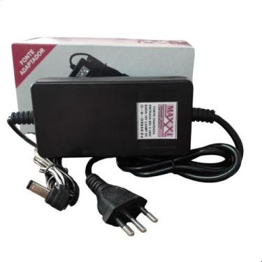 Imagem de Fonte Adaptador 18V x 3.5Amp Maxxi Plug P4 Bivolt, 18V DC