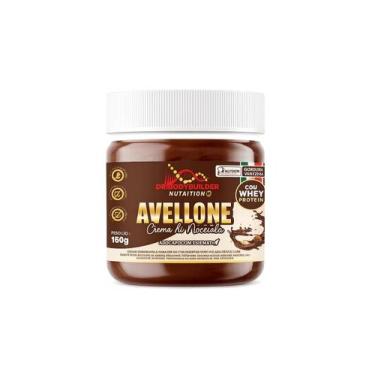 Imagem de AVELLONES CREAMA DI NOCCIOLA 160g CREME DE AVELÃ COM WHEY SEM ADIÇÃO D