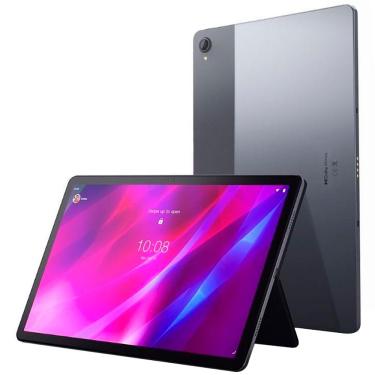 Imagem de Tablet Lenovo Tab P11 Plus 64GB, 4GB RAM, Tela de 11”, Câmera Traseira 13MP, Câmera Frontal de 8MP, 4G, WI-FI e Android 11 - Grafite