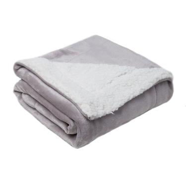 Imagem de Cobertor de Bebe Para Berço Sherpa 1,10x90cm Dove Sultan