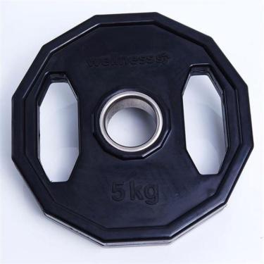 Imagem de Anilha Olímpica 12 Faces com Pegada 5kg Wellness