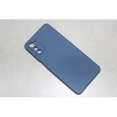 Imagem de Capa Silicone Premium Para Motorola Moto E32 - Azul Petróleo
