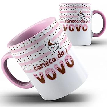 Imagem de Caneca rosa da vovó Flork Avó