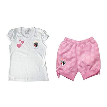 Imagem de Conjunto Bebê São Paulo Rosa - Torcida Baby