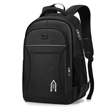 Imagem de Mochila para bolsa leve esportiva bolsa para laptop, bolsa masculina e feminina mochilas escolares para estudantes (Branco)
