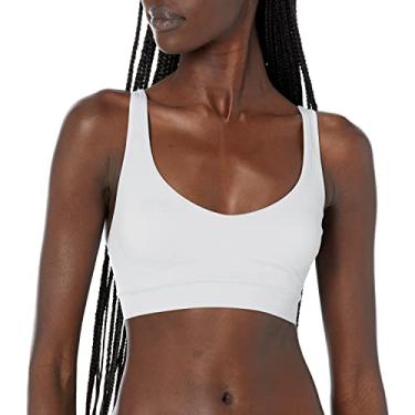 Imagem de Hanes Sutiã feminino confortável ajuste flexível sem costura sem forro sem aro Mhg580, Cinza esterlina, M