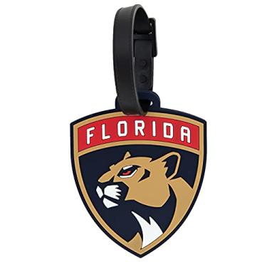 Imagem de Bolsa com etiqueta de bagagem Florida Panthers Team NHL National Hockey League (etiqueta de bagagem PVC)
