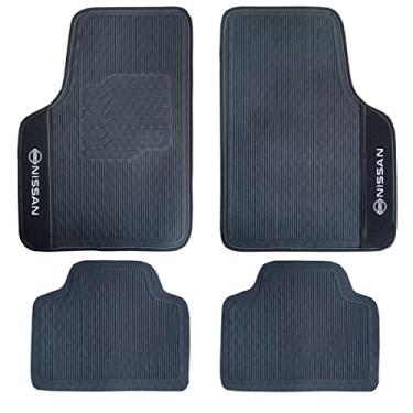 Imagem de Tapete Borracha Nissan Sentra Grand Livina Frontier Bordado