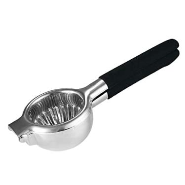 Imagem de Espremedor de limão – Aço inoxidável espremedor de laranja e limão – Espremedor manual para espremer espremedor de frutas cítricas, limão, laranja, toranja, espremedor de espremedor, pode ser lavado -louças Polog