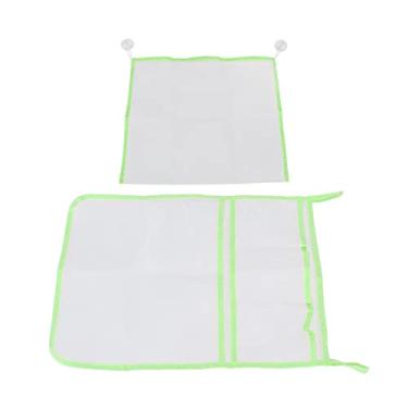 Imagem de Bolsa para Rede de Brinquedos para Banheira, Organizador de Brinquedos de Malha Portátil para Armazenamento de Grande Capacidade para Crianças para Gel de Banho (Verde)
